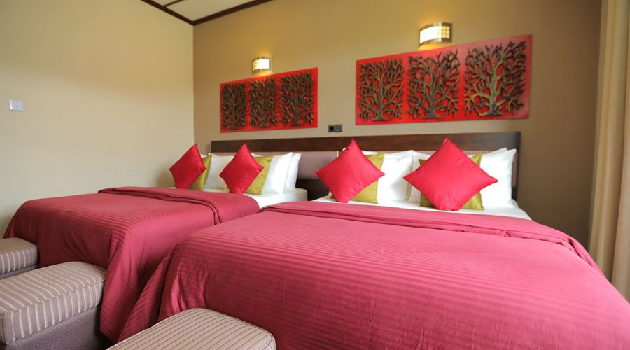 Anthurium Family Room with a Private Balcony