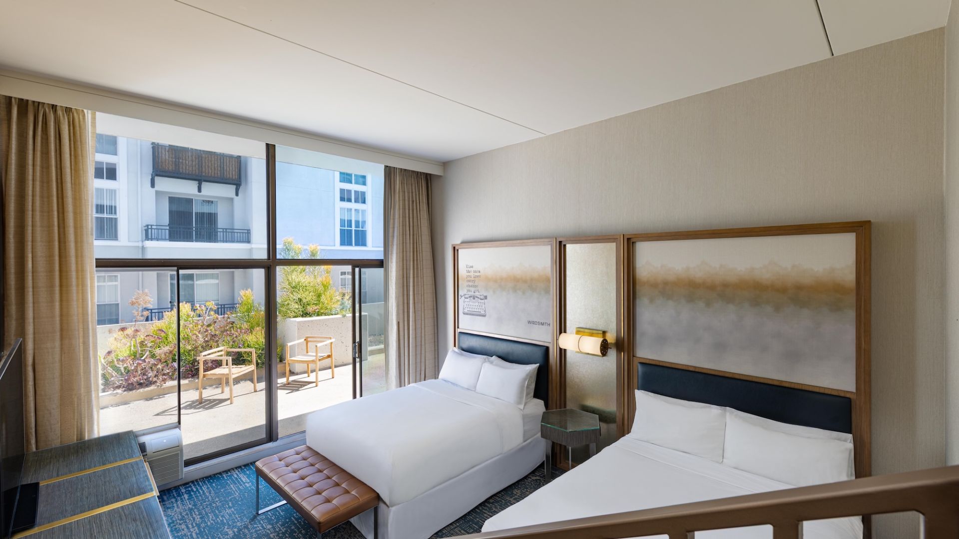 Premier Double Room with balcony - with a Garden Terrace and Mountain View